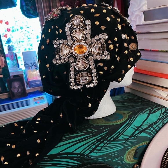 Custom Created Rock N Roll Adjustable Head Scarf main image 5